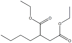 Hexane-1,2-dicarboxylic acid diethyl ester 结构式