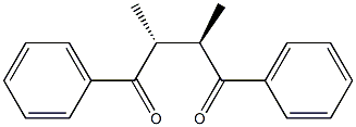 (2R,3R)-2,3-Dimethyl-1,4-diphenylbutane-1,4-dione Structure