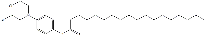 Stearic acid 4-[bis(2-chloroethyl)amino]phenyl ester|