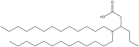 3-(Ditridecylamino)hexanoic acid