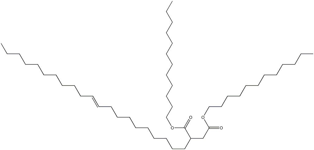 2-(10-Henicosenyl)succinic acid didodecyl ester Structure