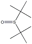 ジ(tert-ブチル)スルホキシド 化学構造式