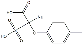 2-Sodiosulfo-4-methylphenoxyacetic acid
