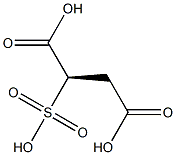 [R,(+)]-Sulfosuccinic acid Struktur