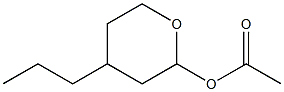 2-Acetyloxy-4-propyltetrahydro-2H-pyran|