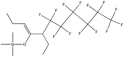 (Z)-5-Ethyl-6,6,7,7,8,8,9,9,10,10,11,11,11-tridecafluoro-4-(trimethylsiloxy)-3-undecene