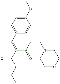 2-(4-Methoxybenzylidene)-3-oxo-5-morpholinopentanoic acid ethyl ester
