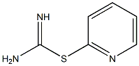 Carbamimidothioic acid 2-pyridinyl ester Structure