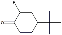 2-Fluoro-4-tert-butylcyclohexan-1-one Structure