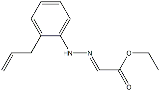 (E)-(2-Allylphenyl)hydrazonoacetic acid ethyl ester|