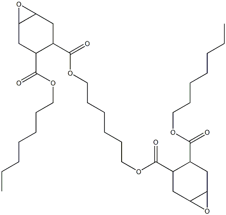 Bis[2-(heptyloxycarbonyl)-4,5-epoxy-1-cyclohexanecarboxylic acid]1,6-hexanediyl ester