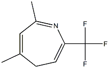 5,7-Dimethyl-2-trifluoromethyl-4H-azepine Structure
