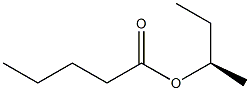 (-)-Valeric acid (R)-sec-butyl ester Struktur