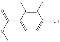 2,3-Dimethyl-4-hydroxybenzoic acid methyl ester Structure