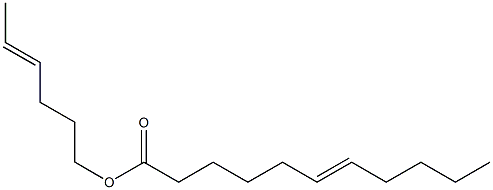 6-Undecenoic acid 4-hexenyl ester Struktur