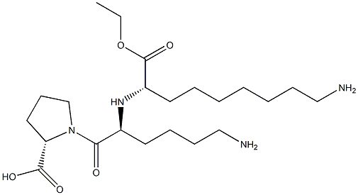 (S)-2-[[(S)-1-[[(2S)-2-Carboxypyrrolidin-1-yl]carbonyl]-5-aminopentyl]amino]-9-aminononanoic acid 1-ethyl ester