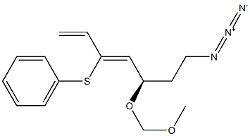 (3Z,5R)-7-Azido-5-methoxymethoxy-3-phenylthio-1,3-heptadiene