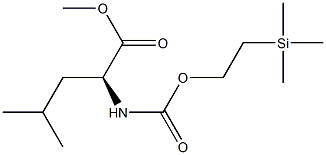 (2S)-2-[2-(Trimethylsilyl)ethoxycarbonylamino]-4-methylvaleric acid methyl ester