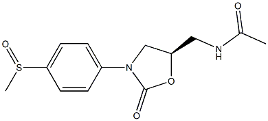 (5R)-5-Acetylaminomethyl-3-(4-methylsulfinylphenyl)oxazolidine-2-one