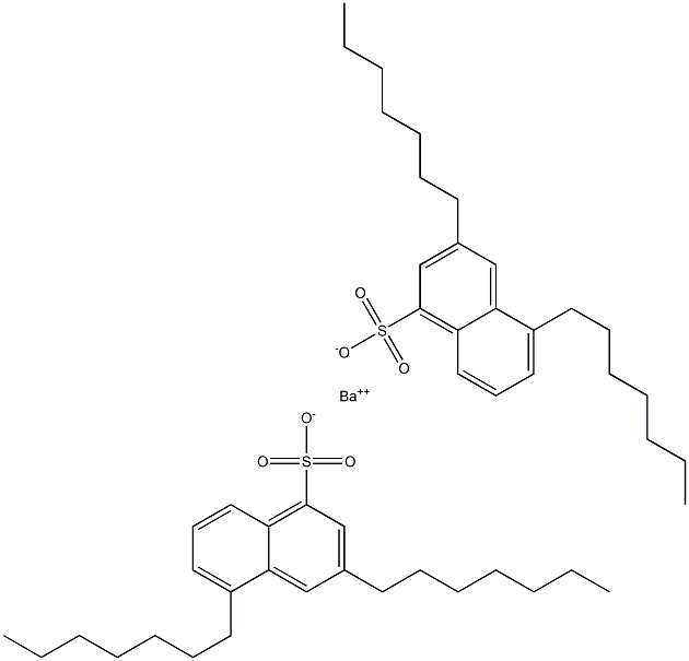  Bis(3,5-diheptyl-1-naphthalenesulfonic acid)barium salt