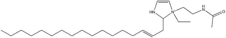 1-[2-(Acetylamino)ethyl]-1-ethyl-2-(2-heptadecenyl)-4-imidazoline-1-ium