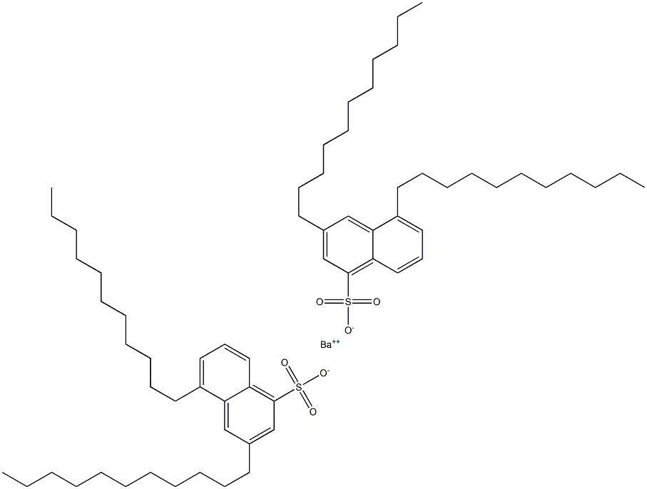 Bis(3,5-diundecyl-1-naphthalenesulfonic acid)barium salt