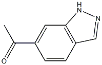 6-Acetyl-1H-indazole 结构式