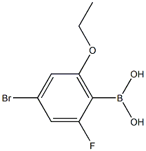 2-Fluoro-4-bromo-6-ethoxyphenylboronic acid