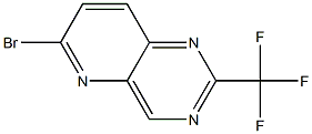 6-bromo-2-(trifluoromethyl)pyrido[3,2-d]pyrimidine Structure