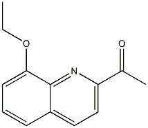 2-Acetyl-8-ethyloxyquinoline Structure