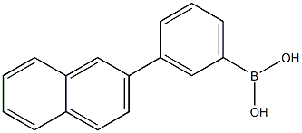 3-(2-Naphthyl)benzeneboronic acid, 98% Struktur