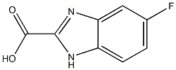 5-fluoro-1H-benzo[d]imidazole-2-carboxylic acid Struktur