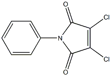 2,3-二氯-N-苯基马来酰亚胺, , 结构式