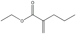 2-丙基丙烯酸乙酯, , 结构式
