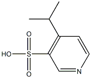 4-Isopropylpyridine-3-sulfonic acid Struktur