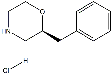 (S)-2-benzylmorpholine hydrochloride Struktur