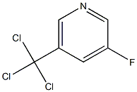 3-fluoro-5-trichloromethylpyridine Struktur