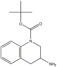 tert-butyl 3-amino-3,4-dihydroquinoline-1(2H)-carboxylate Struktur