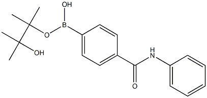 4-[(Phenylamino)carbonyl]phenylboronic acid pinacol ester Struktur