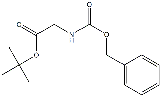 tert-butyl 2-(benzyloxycarbonylamino)acetate Struktur