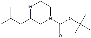 tert-butyl 3-isobutylpiperazine-1-carboxylate