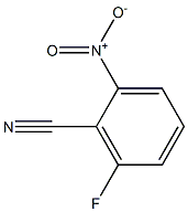 2-nitro-6-fluorobenzonitrile Structure