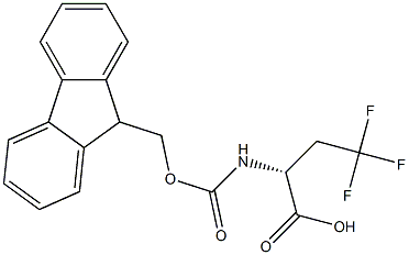 (R,S)-Fmoc-2-amino-4,4,4-trifluoro-butyric acid Structure