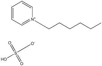 N-hexylpyridinium hydrogen sulfate Structure