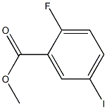 5-碘-2-氟苯甲酸甲酯, , 结构式