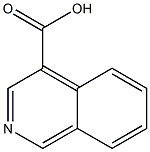 异喹啉-4-甲酸 结构式