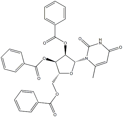 2',3',5'-Tri-O-benzoyl-6-methyluridine