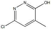 3-hydroxy-4-methyl-6-chloro-pyridazine 结构式