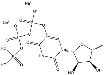 5-uridine triphosphate disodium salt Structure