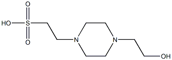HEPES溶液(1MOL/L,PH6.8), , 结构式